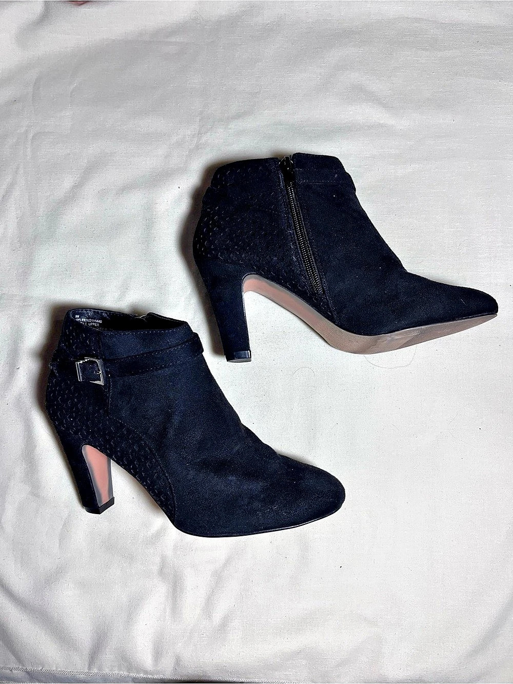 XOXO Jaylee Black Ankle Boots